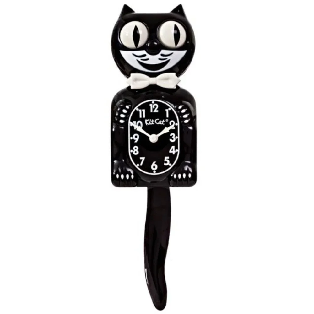 Classic Black Kit-Cat Klock 15.5